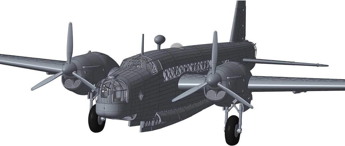 Airfix - 1/72 Vickers Wellington Mk.ii (7/21) * - AF08021 - modelbouwsets, hobbybouwspeelgoed voor kinderen, modelverf en accessoires