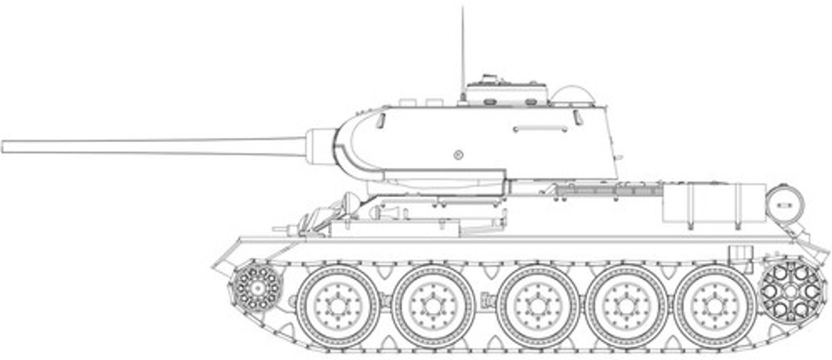 Airfix - T34/85 Ii2 Factory Production (9/19) *