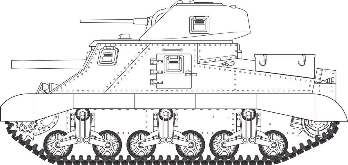 Airfix-m3 Lee / Grant  (4/20) * (Af1370)