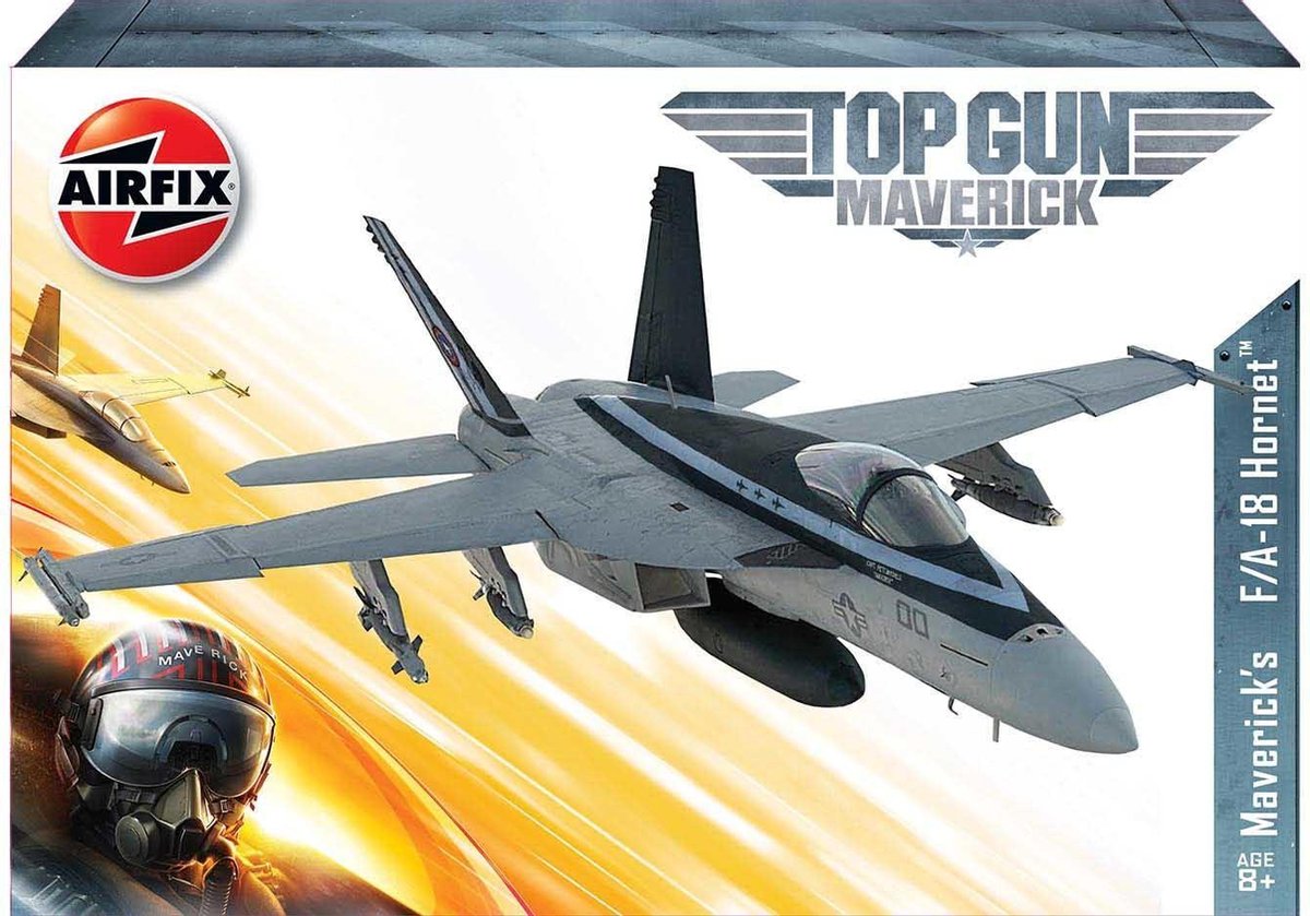 Airfix-top Gun Mavericks F-18 Hornet  (5/20) * (Af00504)