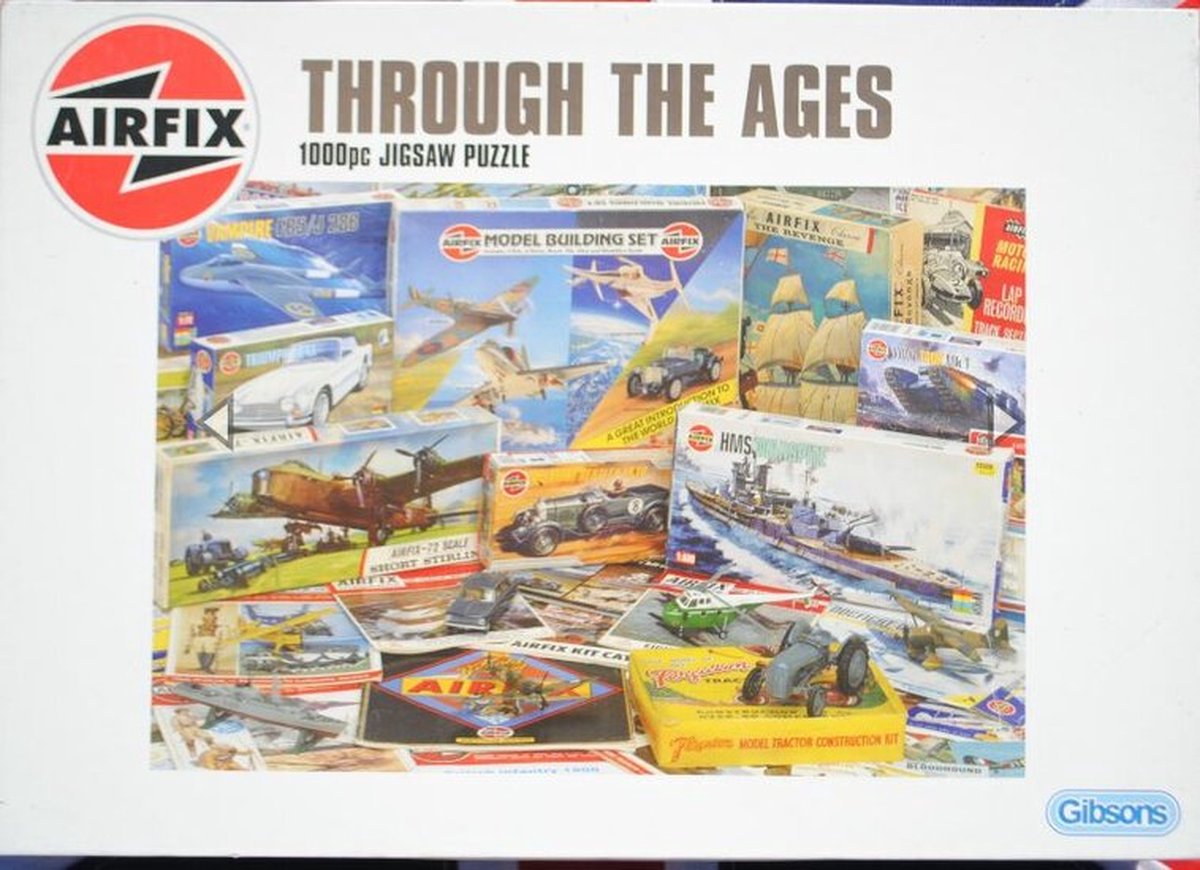 Puzzel Through the ages 1000 stukjes - Gibsons