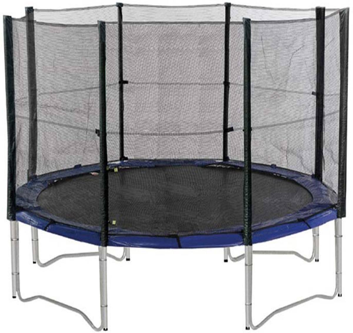 Universeel Veiligheidsnet voor trampolines 360-370 cm met 4 poten