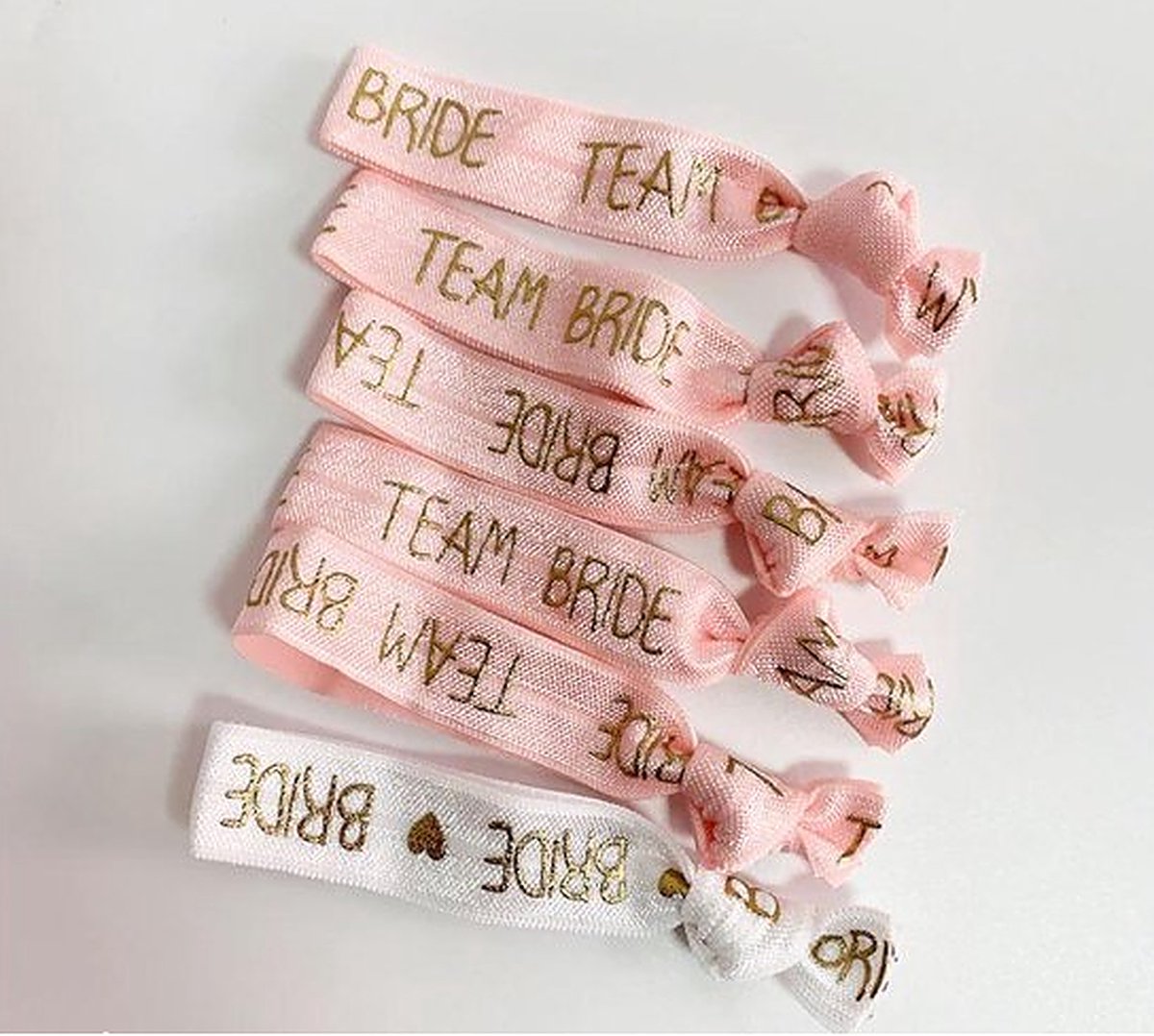 Akyol - Bride to be armbanden -  10 armbanden voor Vrijgezellenfeest - 9x team bride - 1 x bride armband - Bachelorette party – Bruiloft