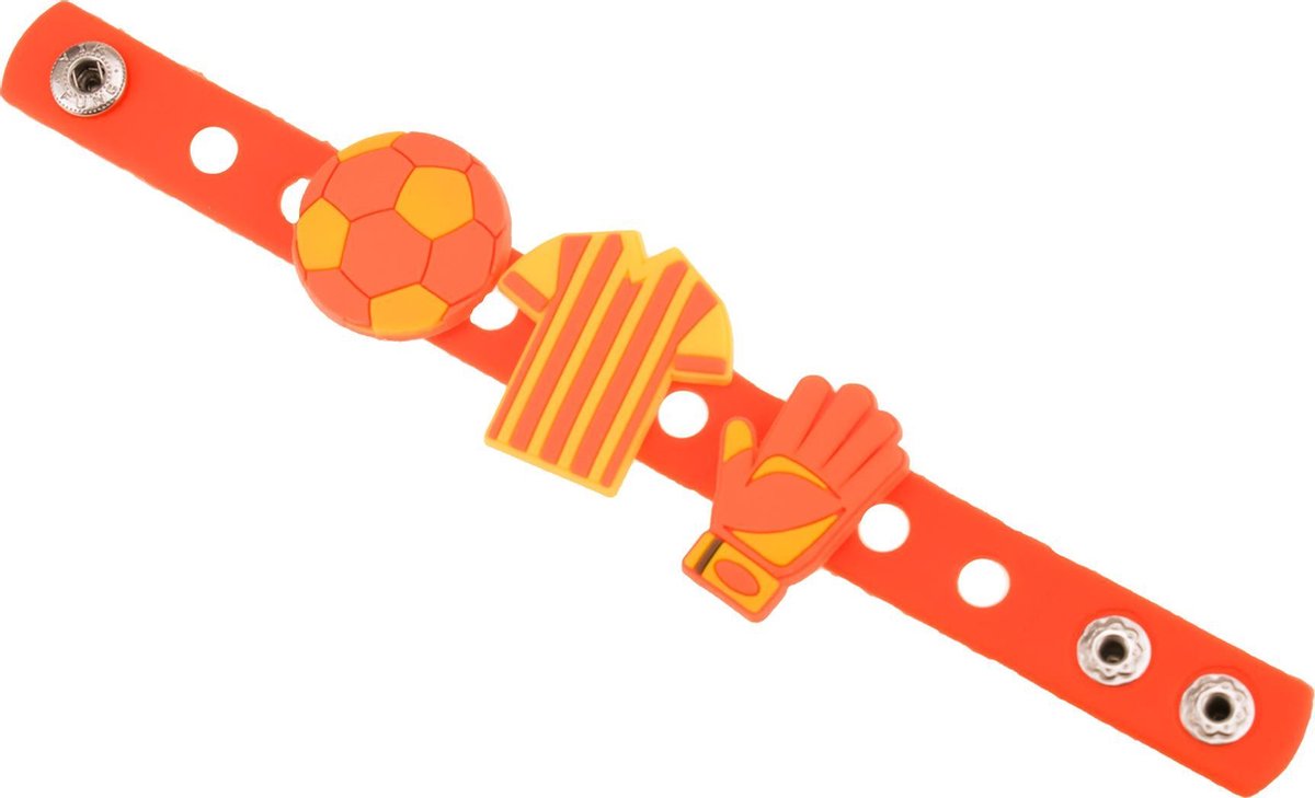 kinder armband - kinderarmband voetbal - EK - charmbandje - maak je eigen armband - ontwerp je eigen armband - siliconen armband - armband - rubberen armband - meisjes armband - bracelet - mode armband - jongens armband + Geschenkzakje