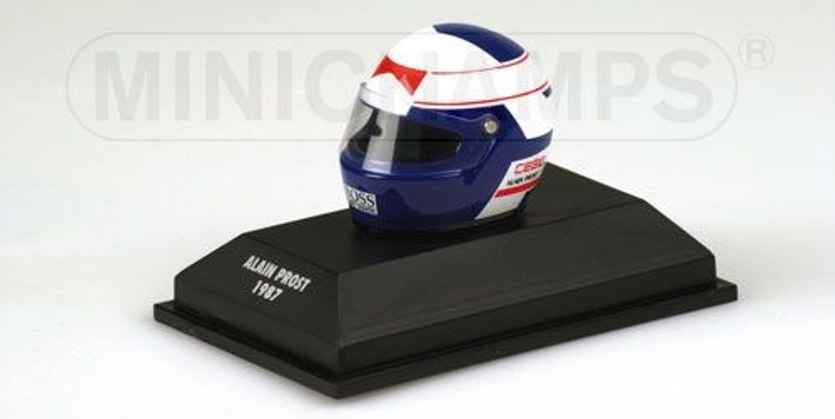 Alain Prost Helmet 1987