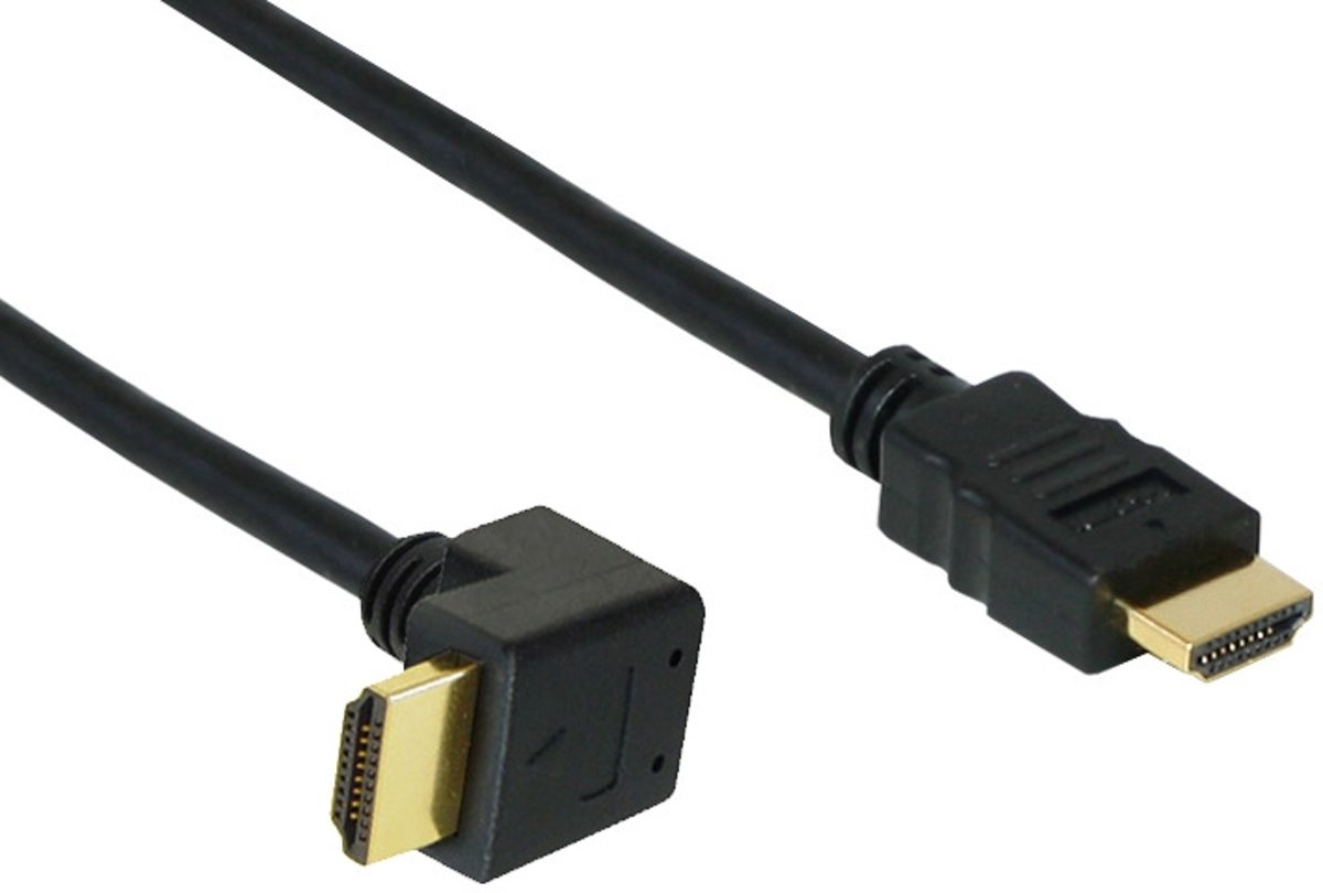 Alcasa 4510-GWU05 5m HDMI HDMI Zwart HDMI kabel