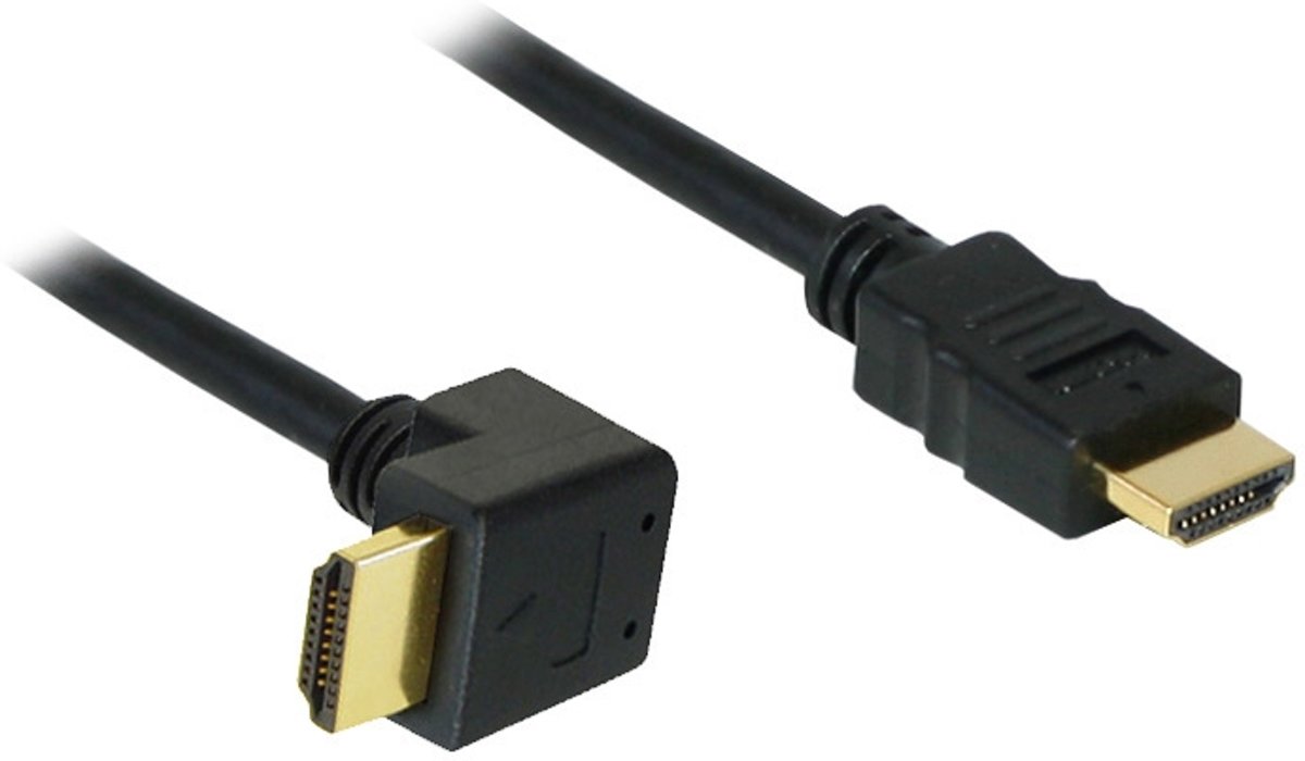 Alcasa 4514-GWU05 5m HDMI HDMI Zwart HDMI kabel