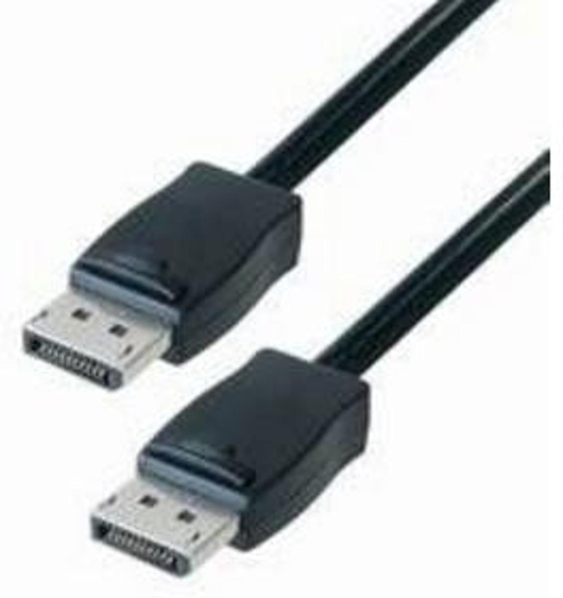 Alcasa 4810-020 2m DisplayPort DisplayPort Zwart DisplayPort kabel