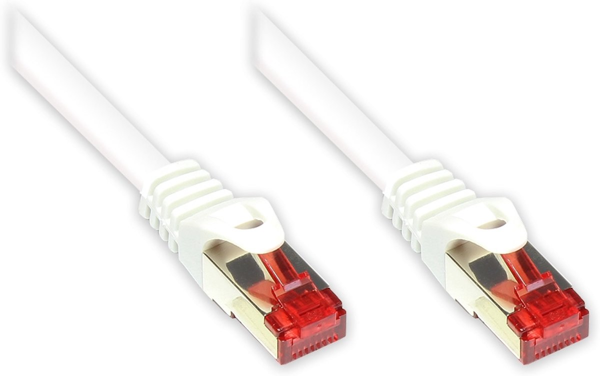 Alcasa 8060-050W netwerkkabel 5 m Cat6 S/FTP (S-STP) Wit