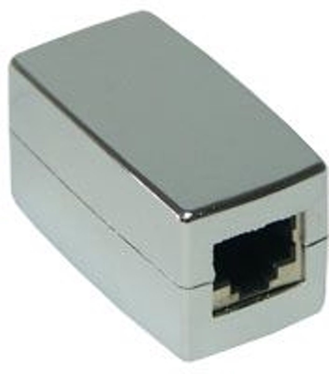 Alcasa RJ45-RJ45, f-f Metallic