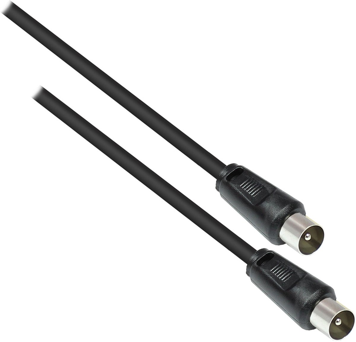 Alcasa S-MM050S coax-kabel IEC 5 m Zwart