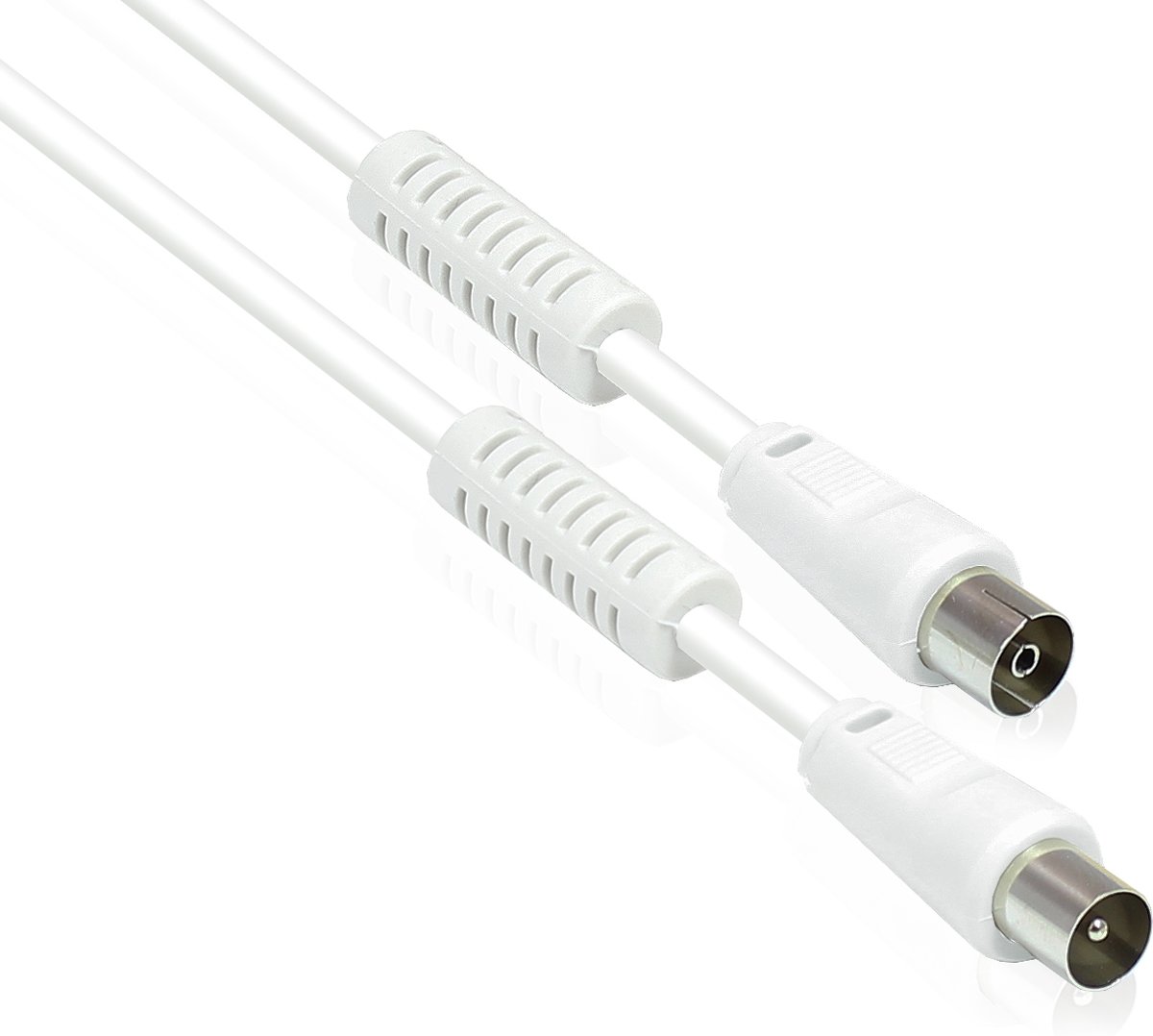 Alcasa S-PAK03 3m F F Wit coax-kabel