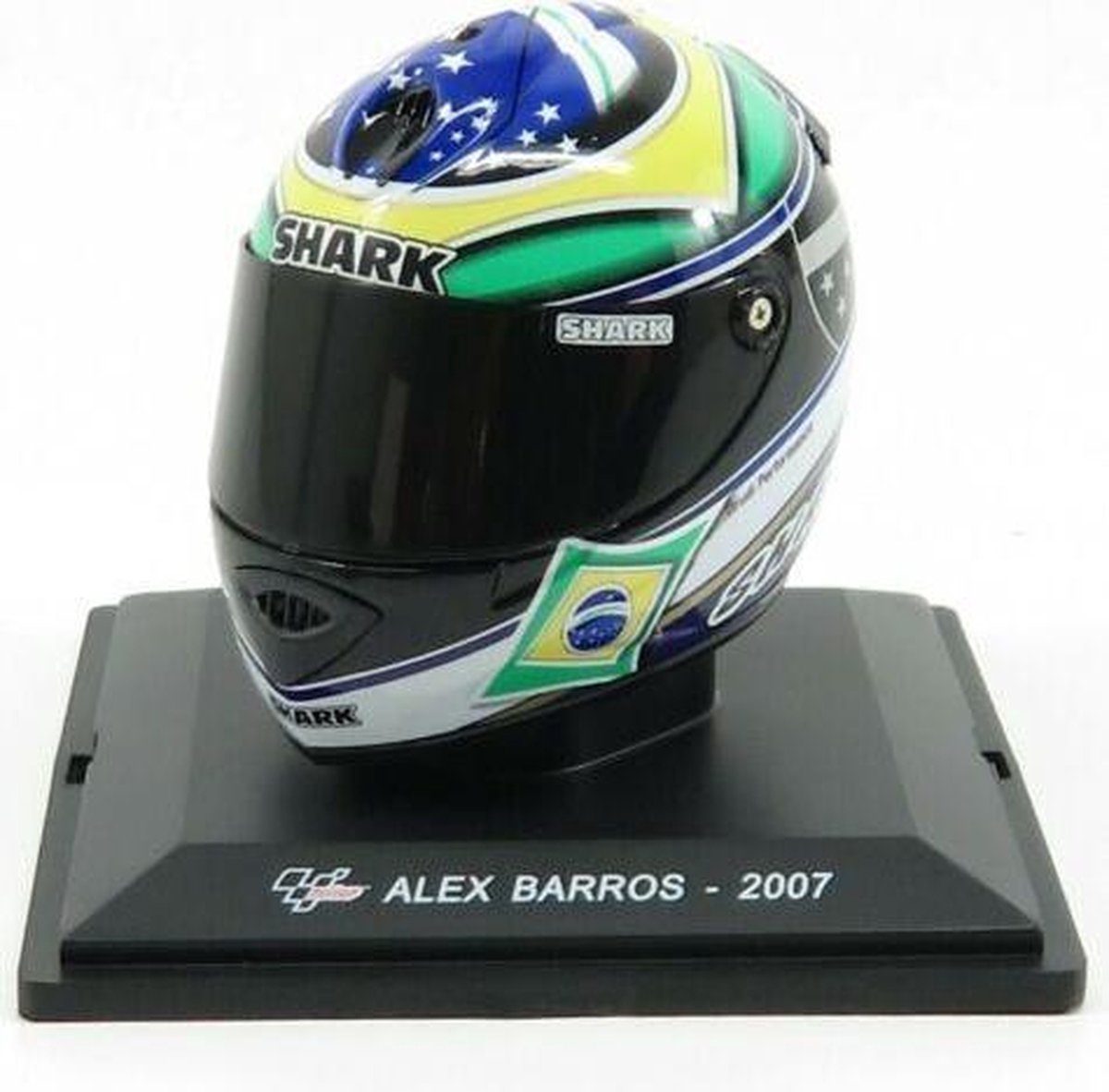 Alex Barros Helmet MotoGP 2007