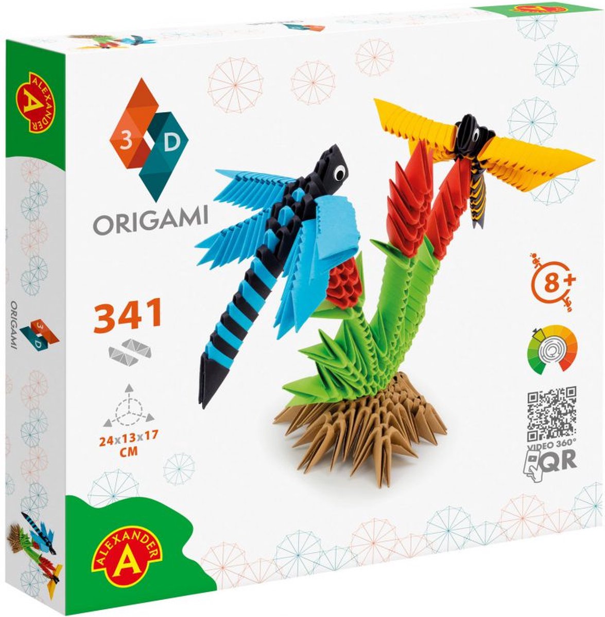 ORIGAMI 3D - Dragonflies - 341pcs