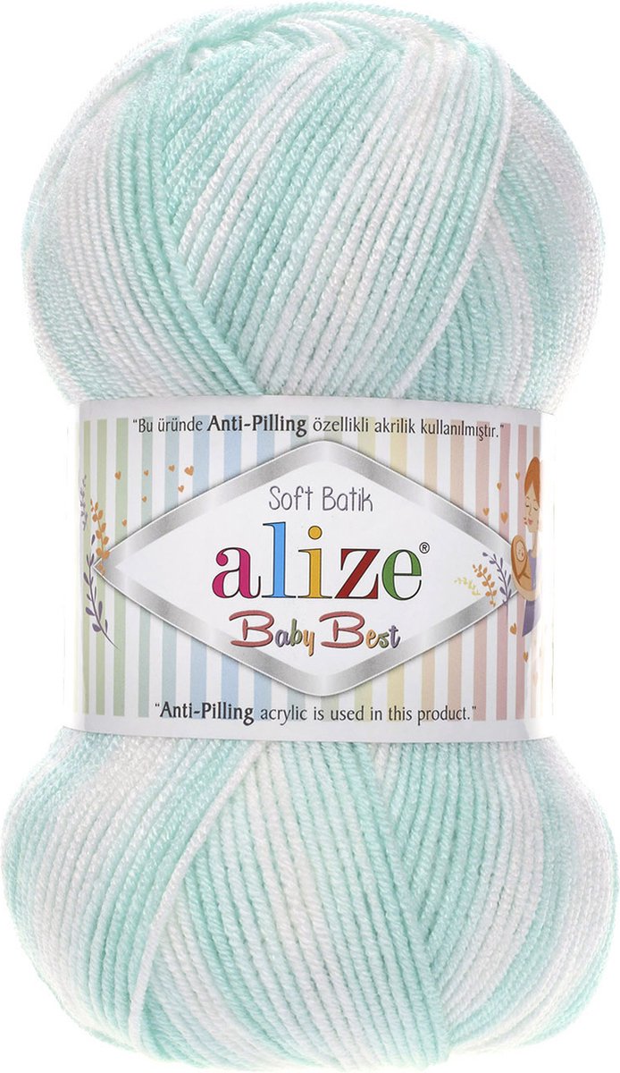 Alize Baby Best Batik 6659 Pakket 5 bollen