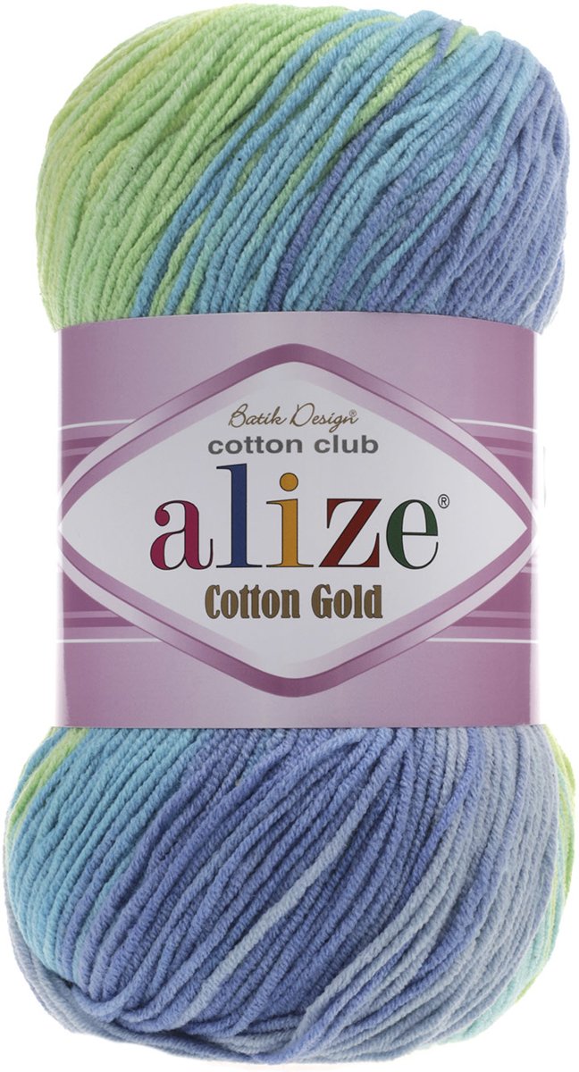 Alize Cotton Gold Batik 4146 Pakket 5 bollen