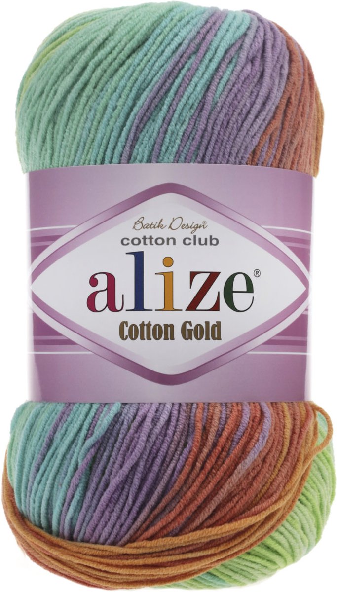 Alize Cotton Gold Batik 4530 Pakket 5 bollen