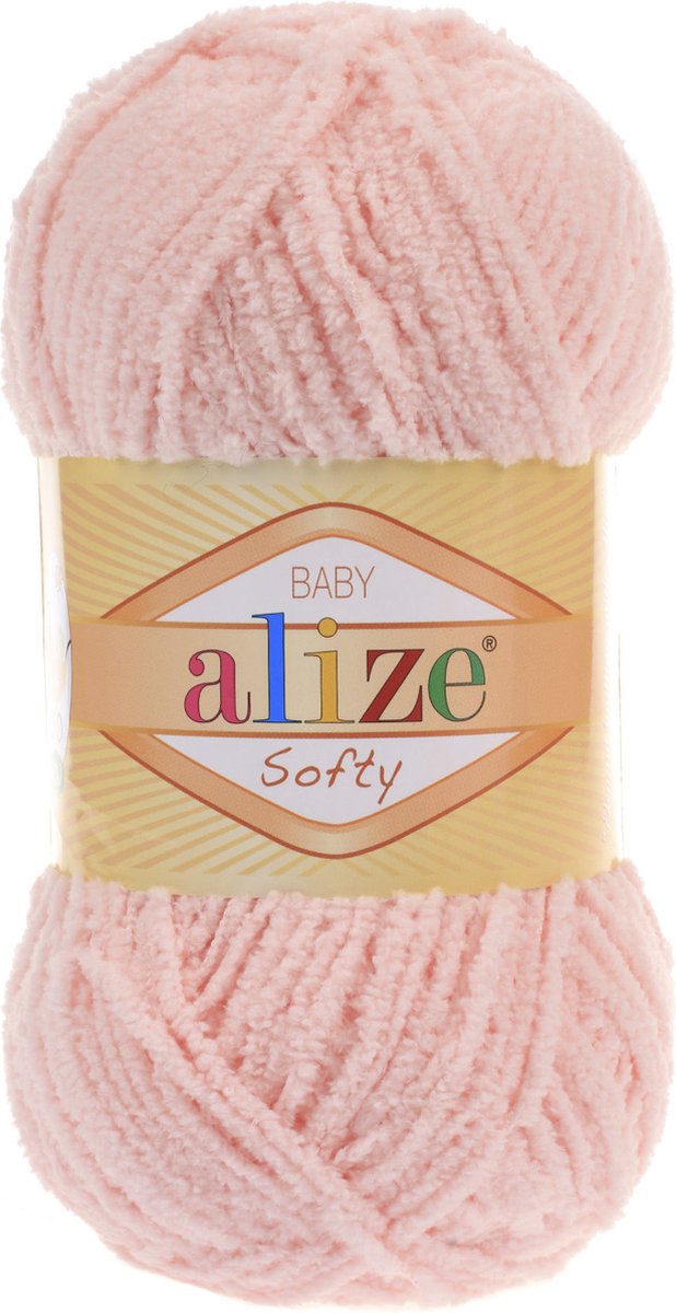 Alize Softy Powder Pink 340 Pakket 5 Bollen 250 Gram