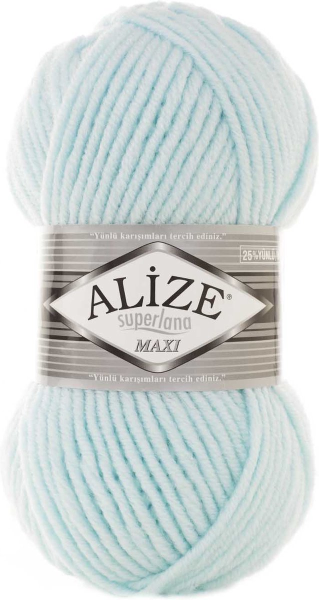 Alize Superlana Maxi 522 Mint Pakket 5 Bollen 500 Gram