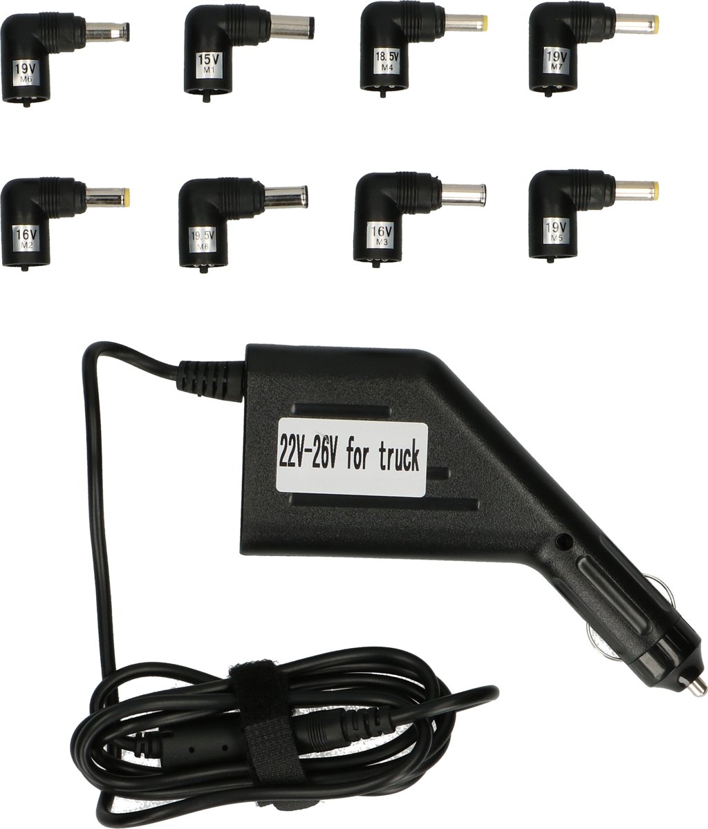 All Ride Intelligente laptop adapter - 24 volt aanstekerplug - volautomatisch - universeel