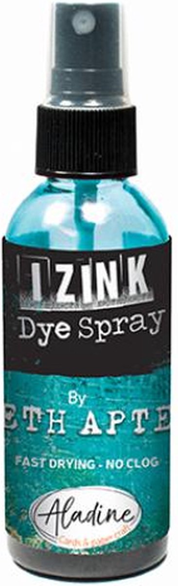 IZINK DYE SPRAY SETH APTER BLEU OCEAN - TURQUOISE 80 ML - 2.7 Fl. Oz.