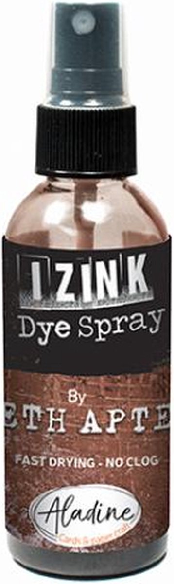 IZINK DYE SPRAY SETH APTER MARRON - COFFEE 80 ML - 2.7 Fl. Oz.