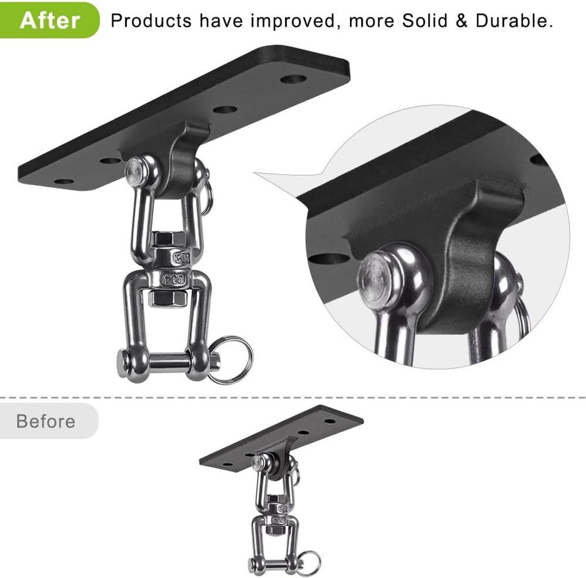   - Zware tassenhanger voor krachttrainingssystemen en yogaschommels