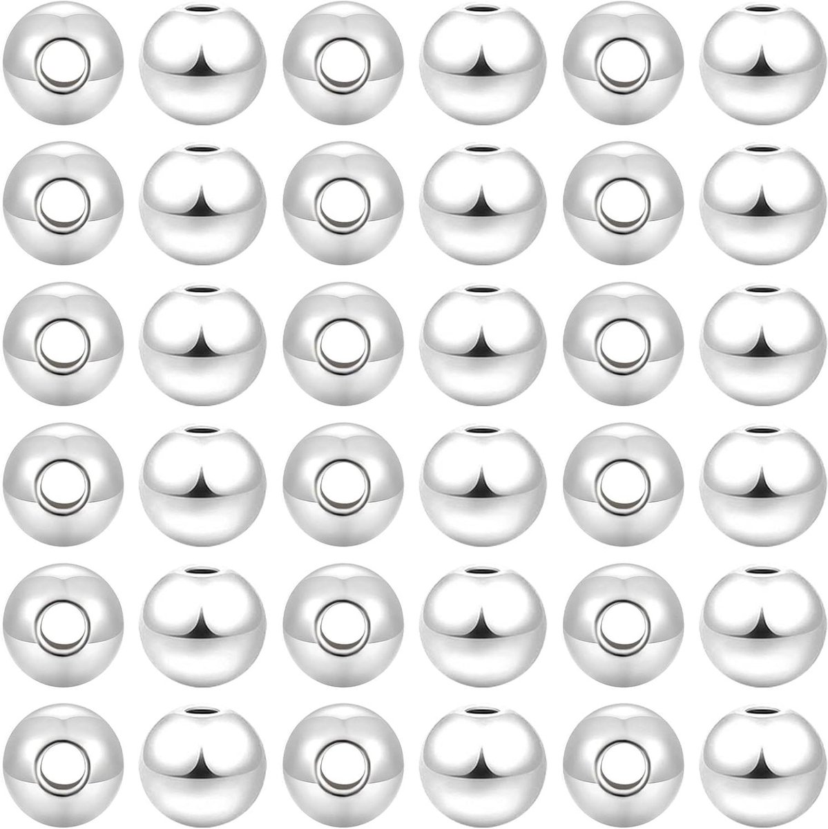 Allecto plus - 925 Sterling Zilveren Kralen 140 Stuks - Zomer Sieraden Maken - Hawaii Thema - Ketting, Armband, Oorbel