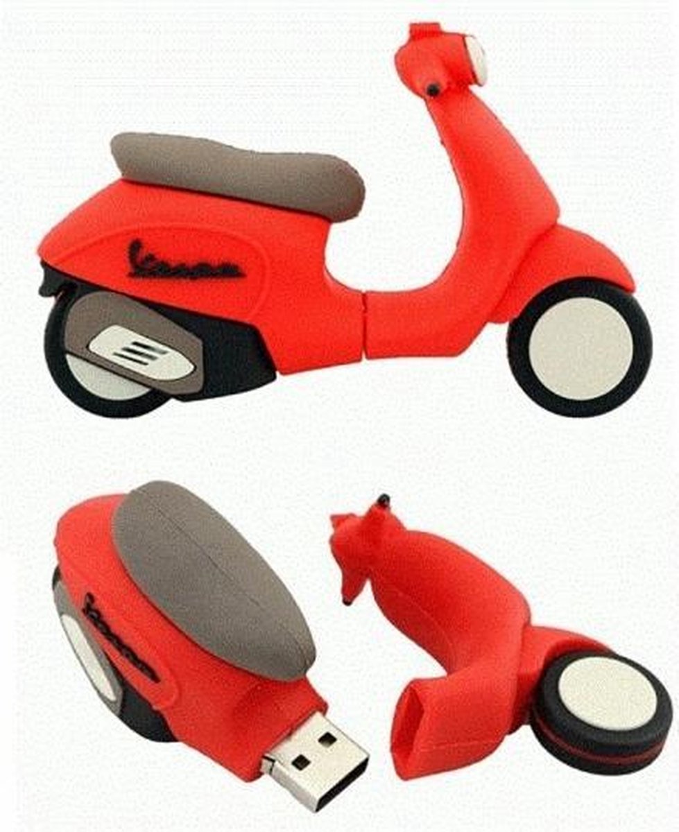 Scooter usb stick 16GB - 1 jaar garantie – brommer bromfiets snorfiets - A graden klasse chip