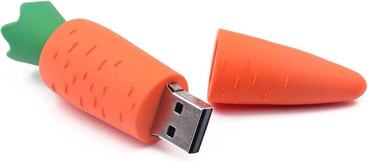 Wortel usb stick 16gb -1 jaar garantie – A graden klasse chip