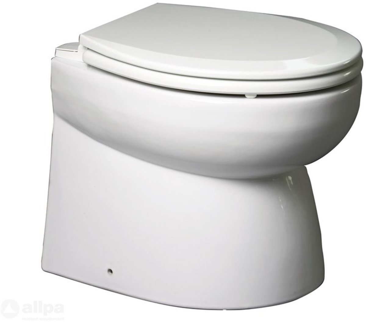 Johnson Pump AquaT elektrisch 12 Volt Toilet type Premium met lage rechte Pot