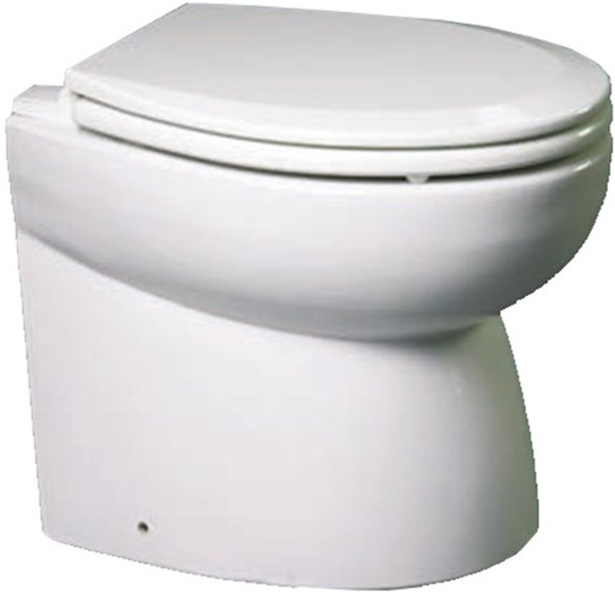 Johnson Pump AquaT elektrisch 12 Volt Toilet type Premium met lage schuine Pot