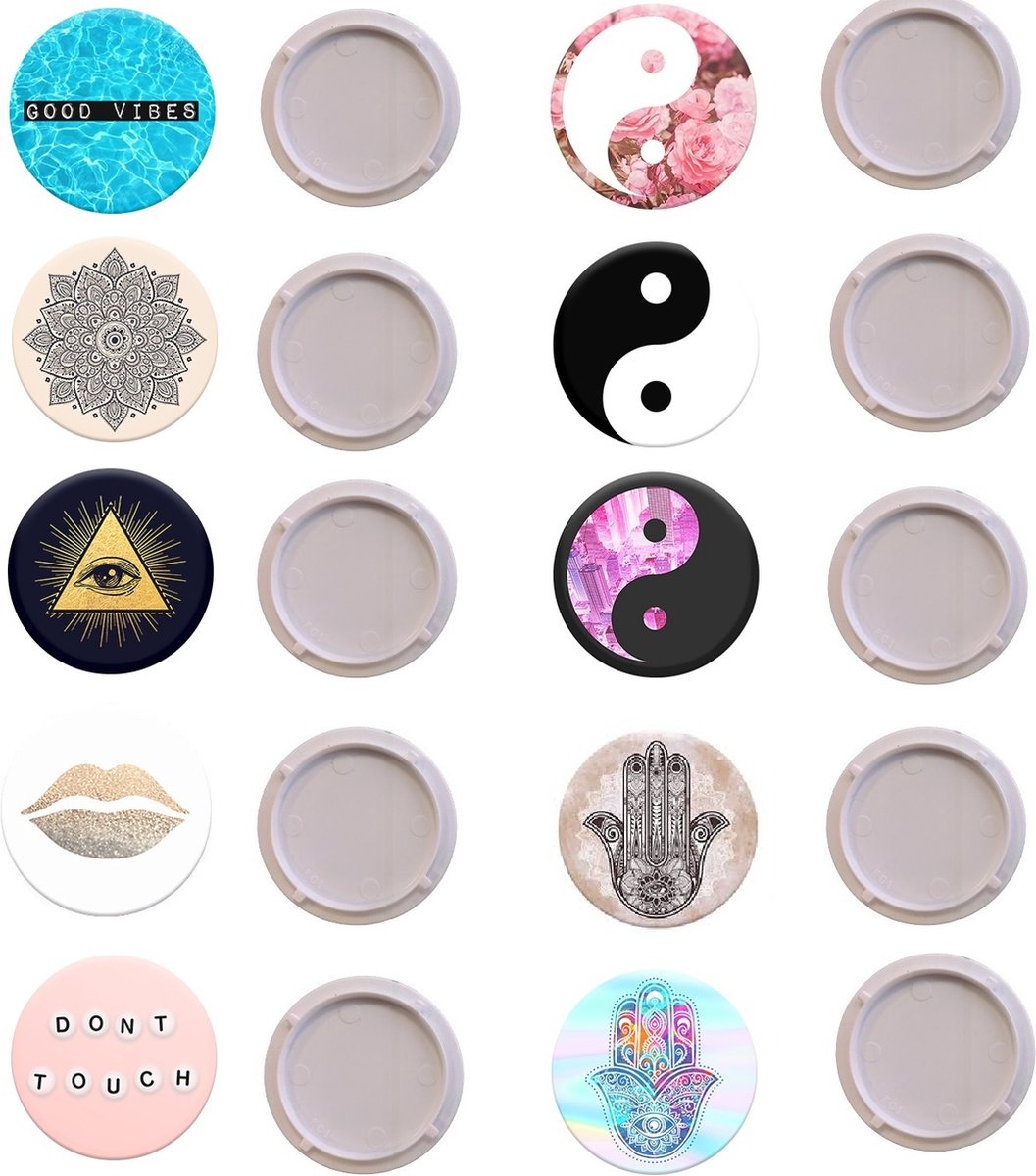 Popsocket disk set In Balance 10 stuks