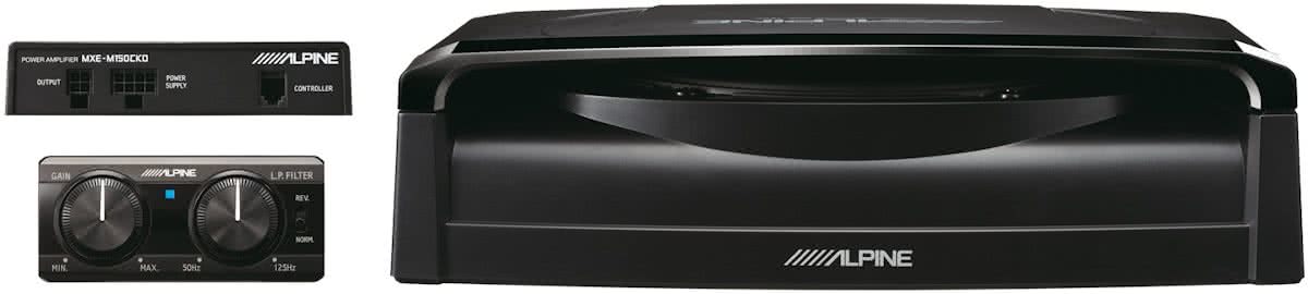 Alpine SWE-1200 Pre-loaded subwoofer autosubwoofer