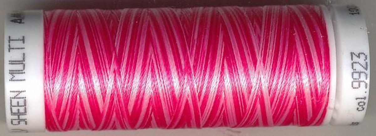 Amann mettler poly sheen multi pink