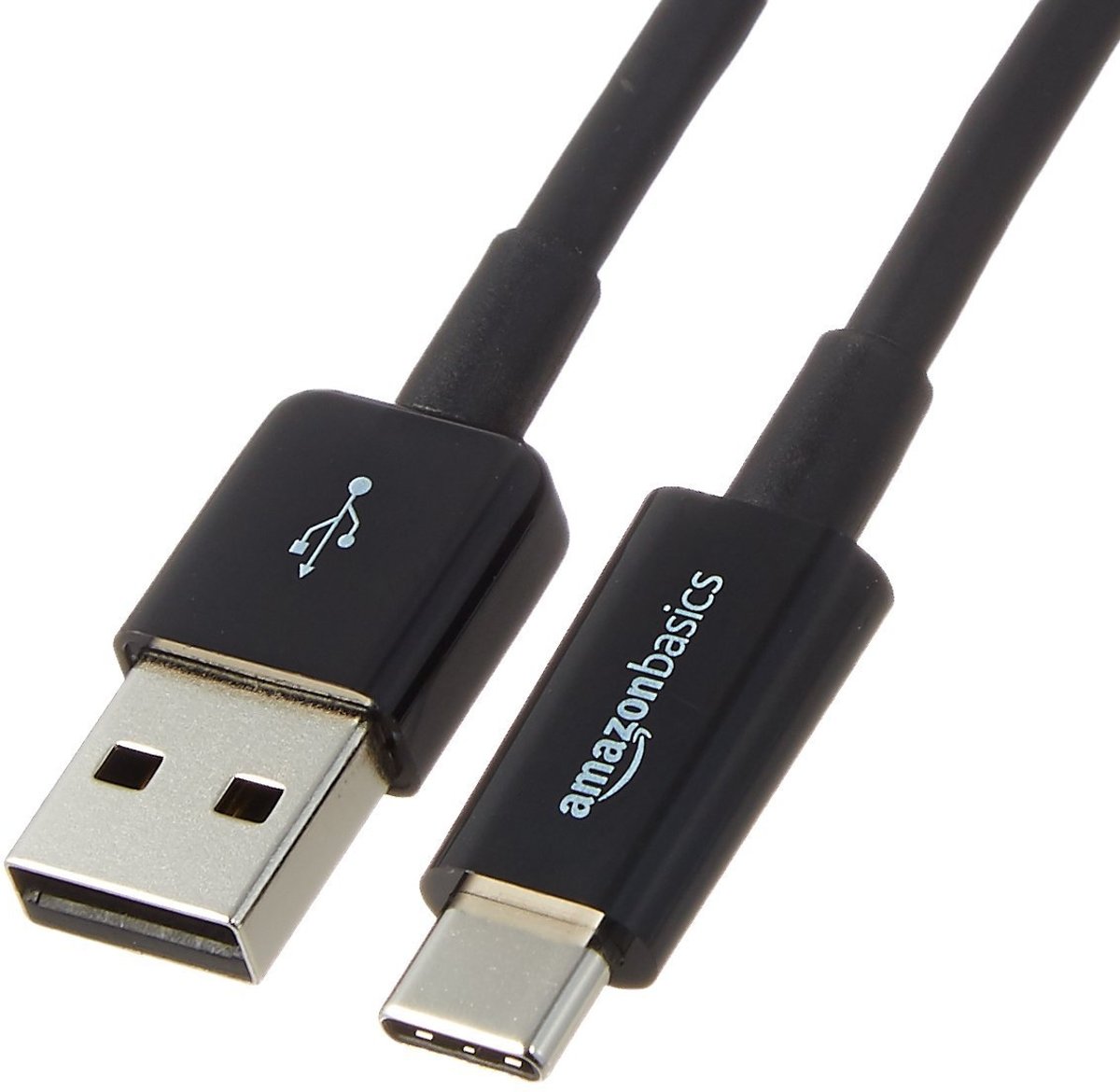 AmazonBasics L6LUC013-CS-R 2.7m USB C USB A Mannelijk Mannelijk Zwart USB-kabel