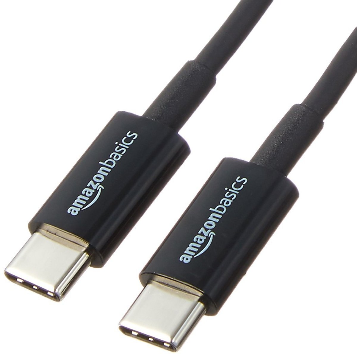 AmazonBasics L6LUC023-CS-R 0.9m USB C USB C Mannelijk Mannelijk Zwart USB-kabel