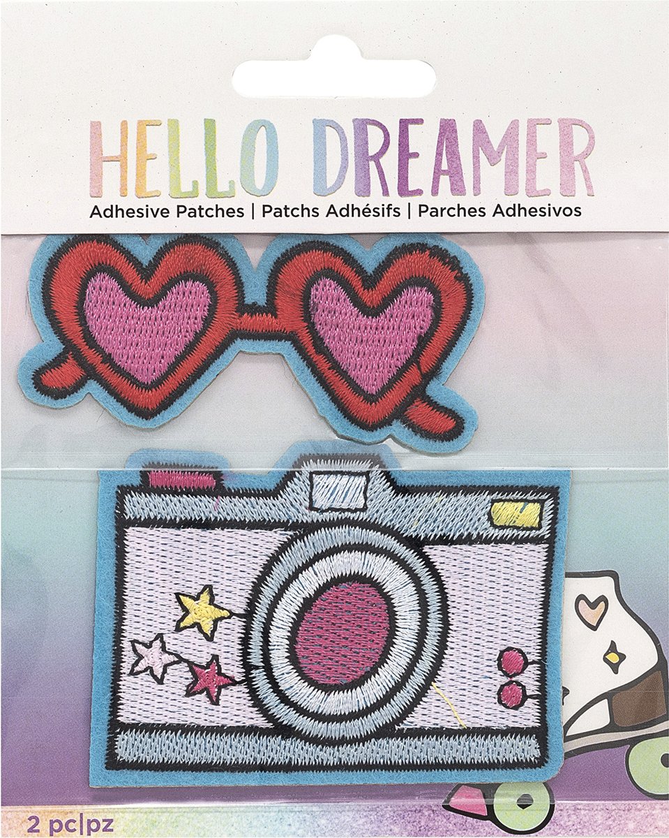   - Hello Dreamer Embellishment  - Adhesive Patches (2 stuks)