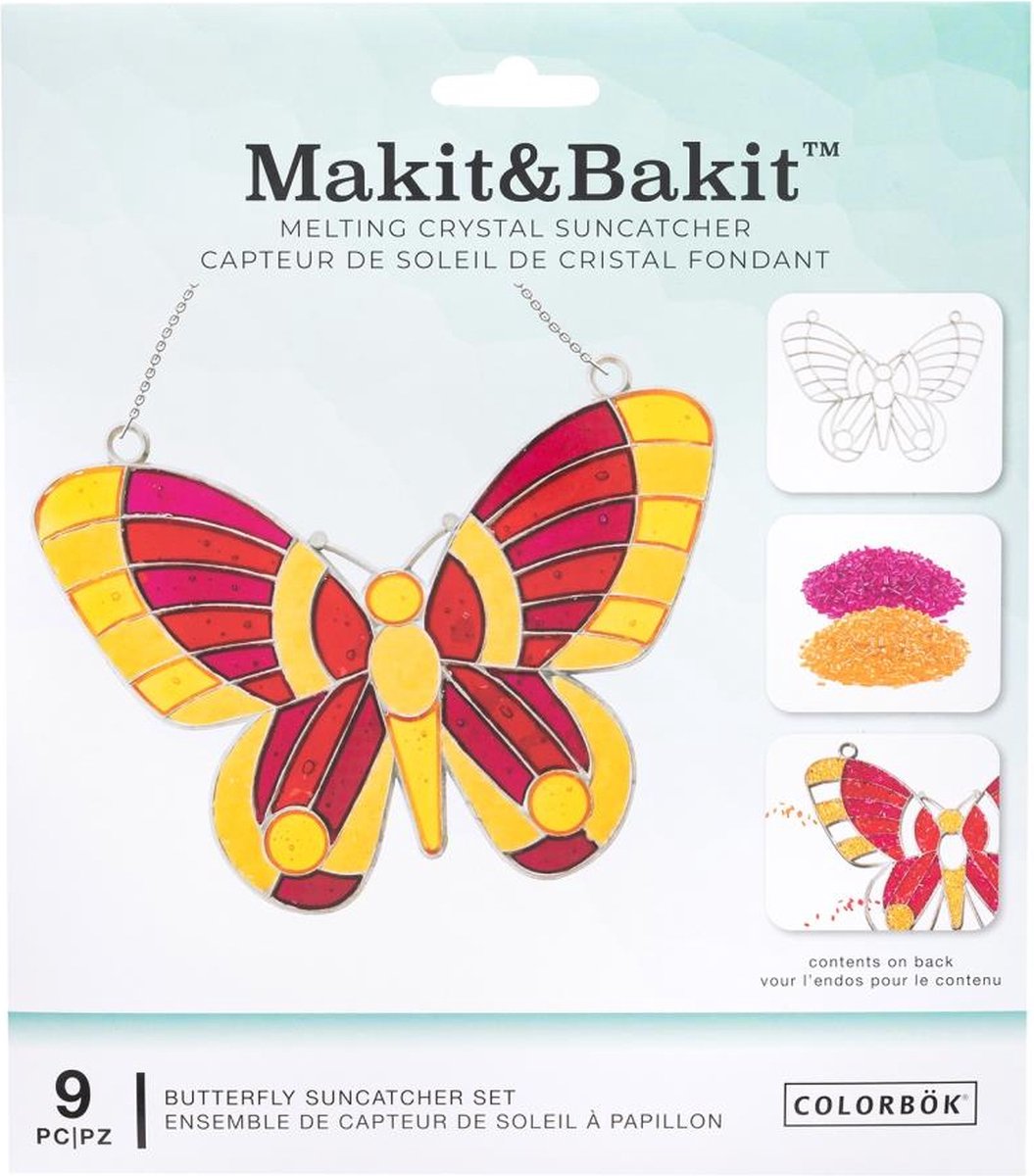 American Crafts - Make it & Bake it - Smelt Crystal - Butterfly