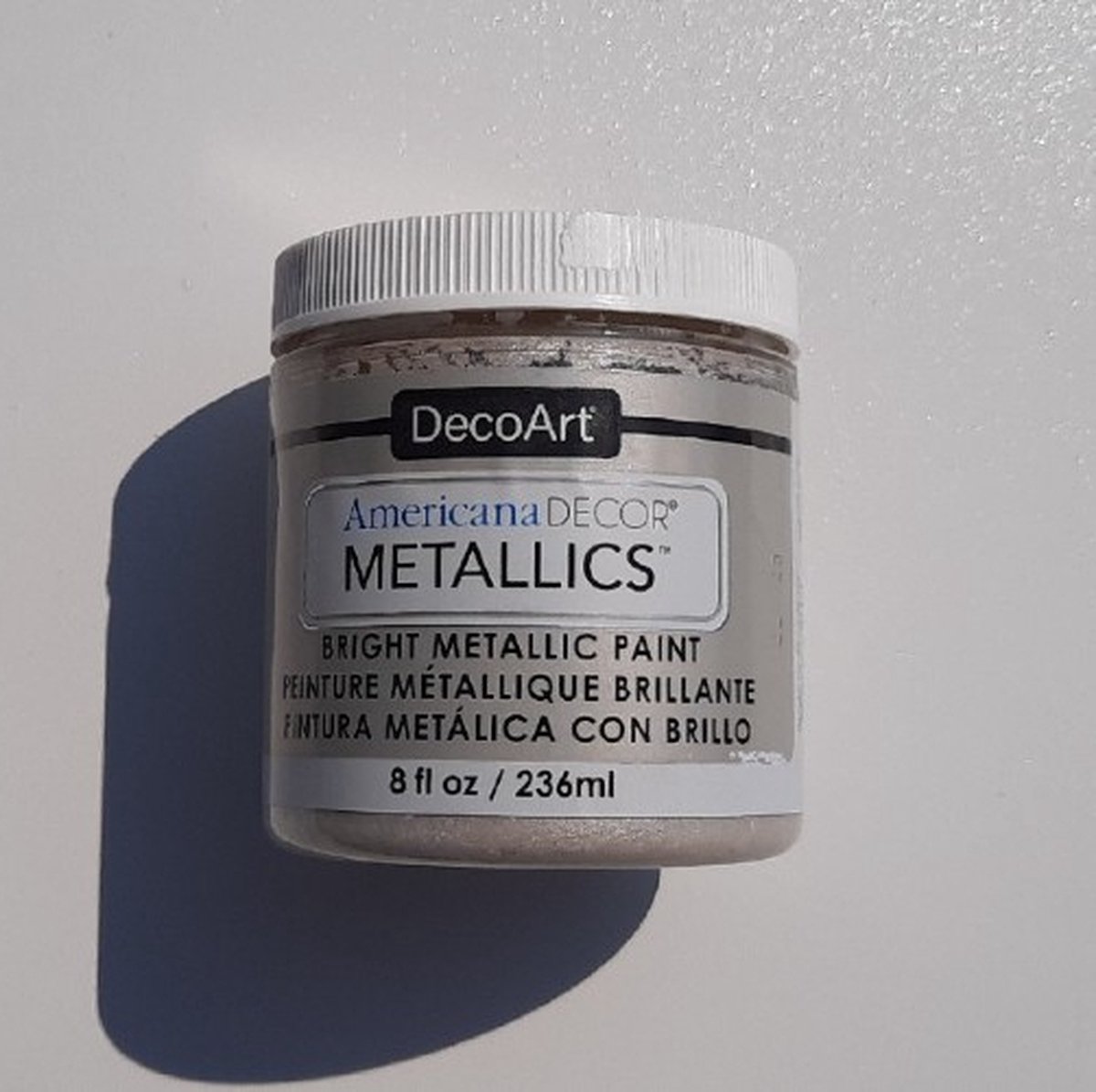 Americana DecoArt Metallic Paint Pearl 236 ml