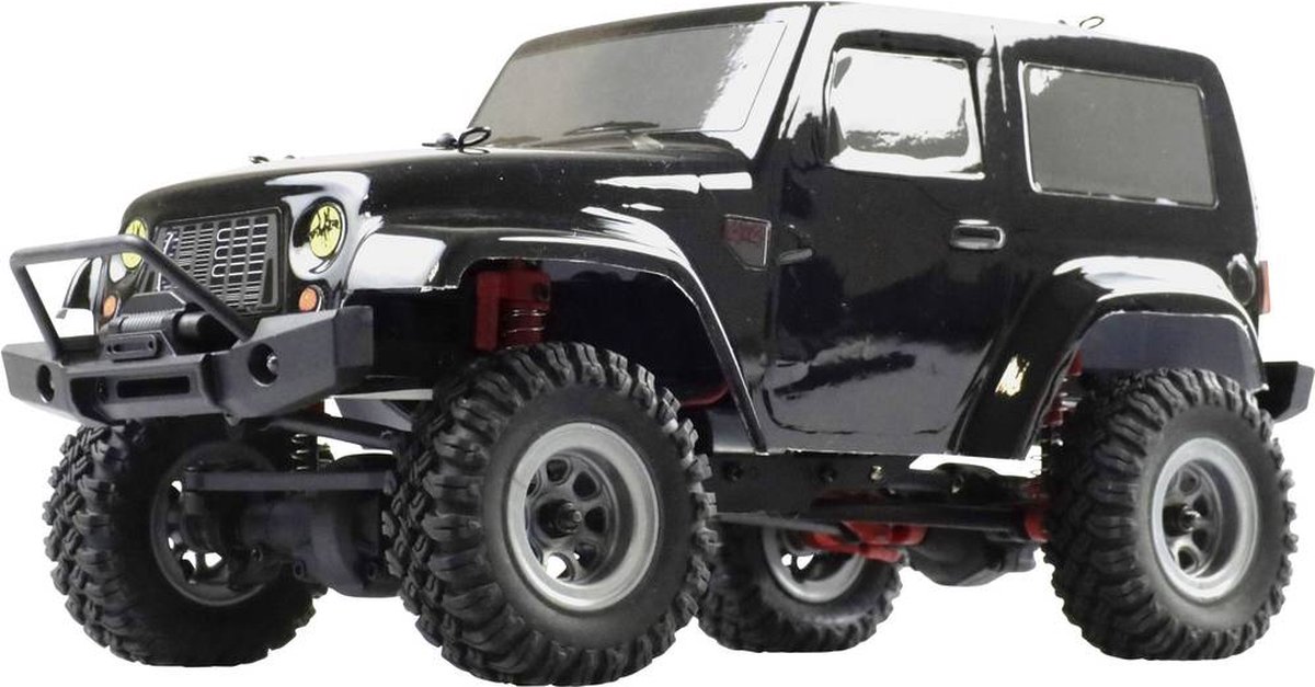 Amewi AM24 Ranger 1:24 Brushed RC auto Elektro Crawler 4WD RTR 2,4 GHz Incl. accu en lader