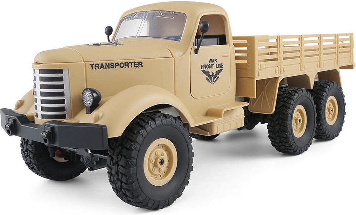 Amewi RC Military Truck 6WD 1:16 RTR desert geel