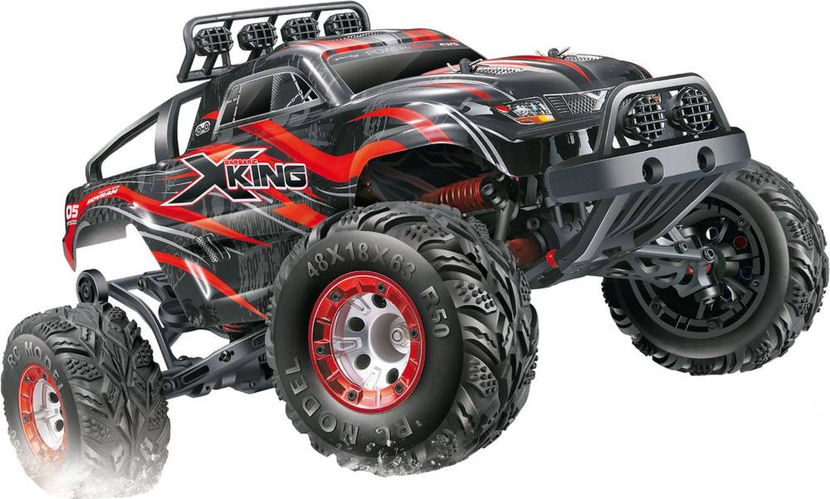 Amewi X-King Brushed 1:12 RC auto Elektro Monstertruck 4WD RTR 2,4 GHz