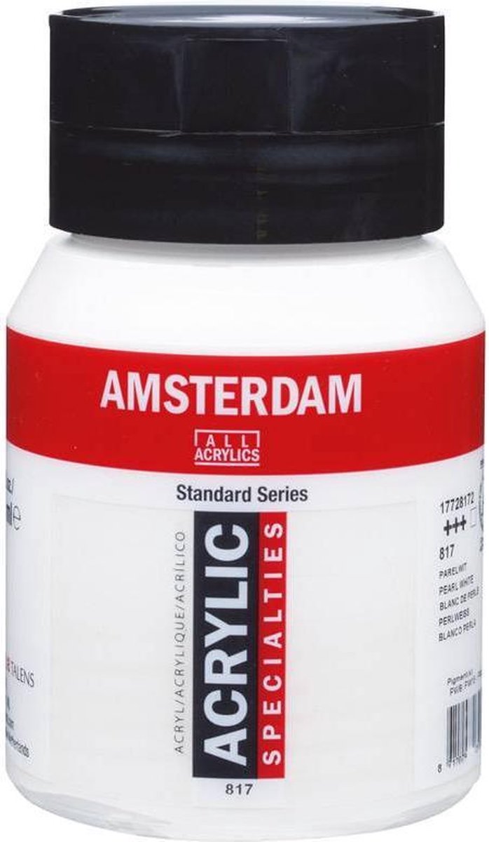 Amsterdam Standard Series Acrylverf - 500 ml 817 Parelwit