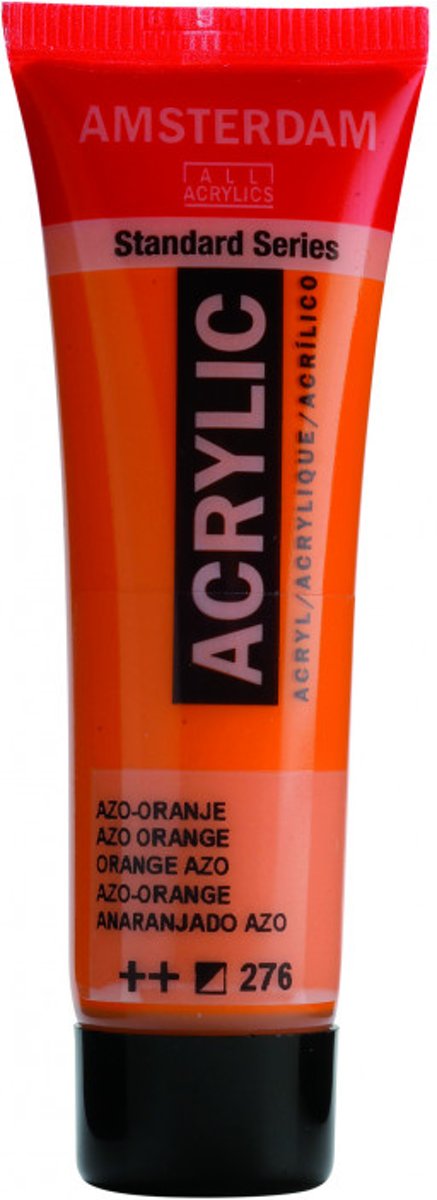   Acrylic 20 ml Azo Orange (276)