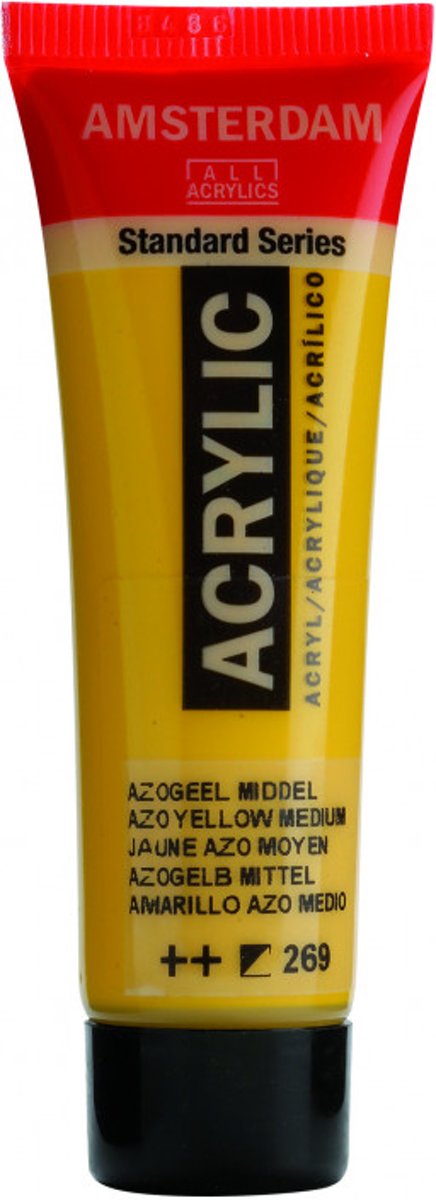   Acrylic 20 ml Azo Yellow Medium (269)