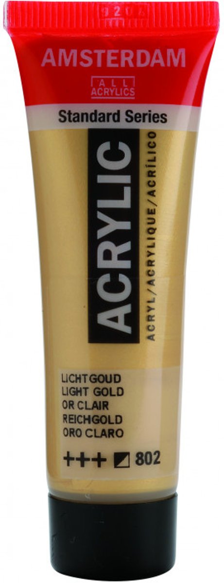   Acrylic 20 ml Light Gold (802)