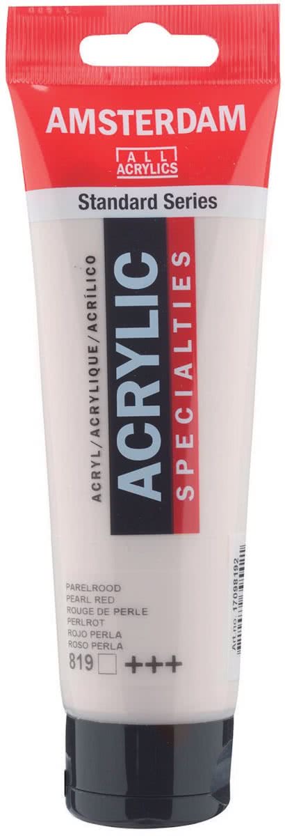   Acrylverf Parelrood, 120ml