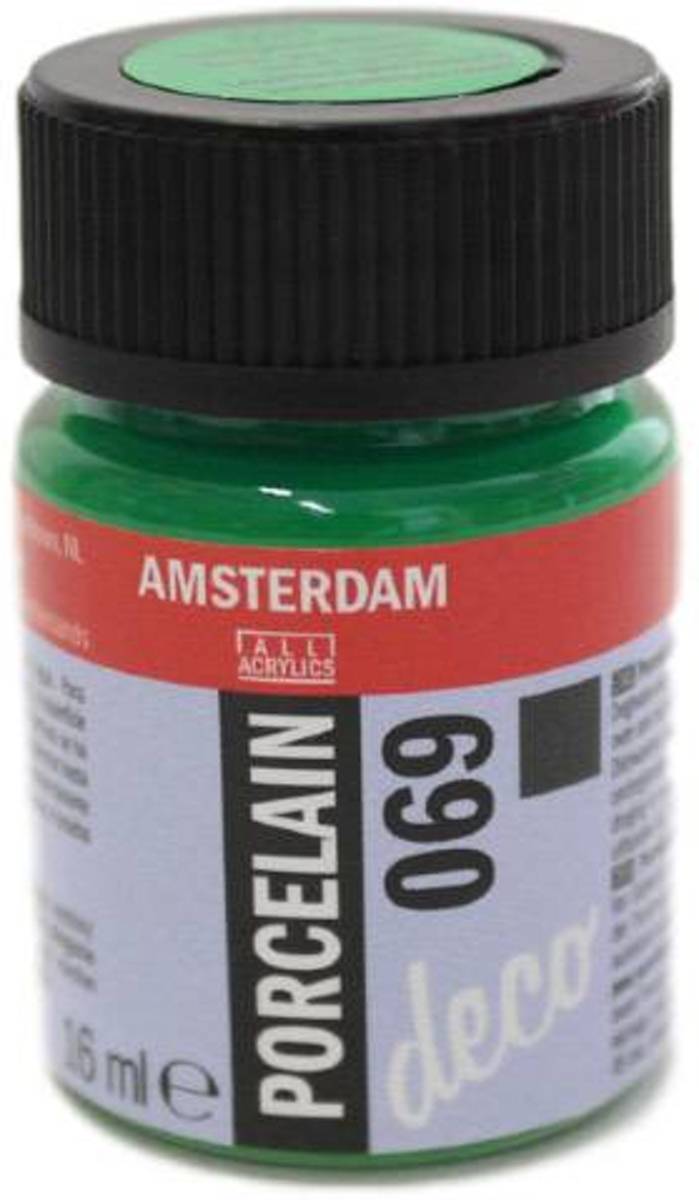 Amsterdam deco porcelain 690 Heldergroen Dekkend