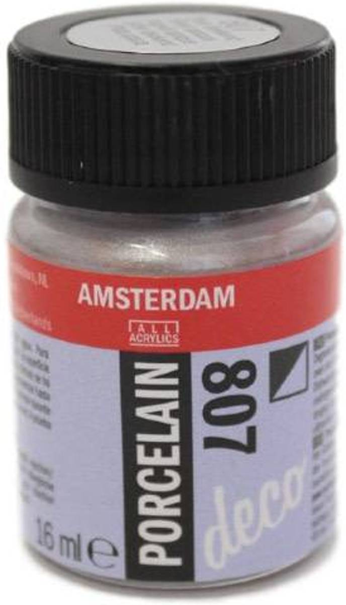 Amsterdam deco porcelain 807 Zilver Dekkend